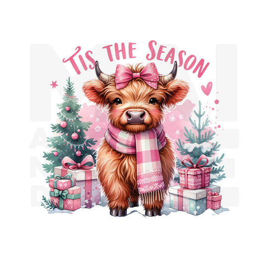 UVDTF - Tis The Season Cow